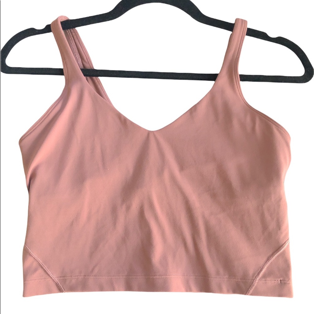 Align Tank *Dark rosy color
